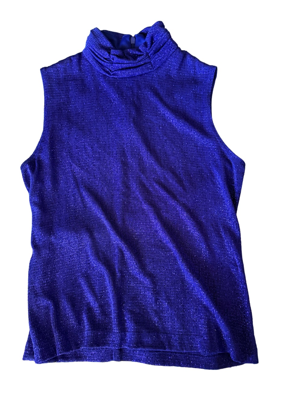 Ronni Nicole Purple Sparkly Top- Size M